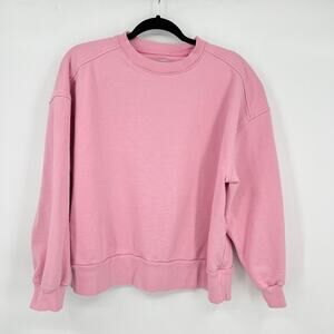 Everlane Pink Crewneck Sweatshirt